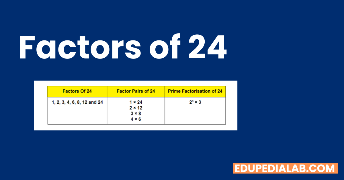 factors of 24