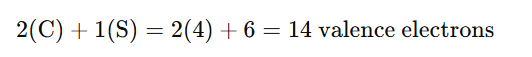 c2s valence electrons