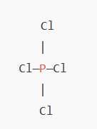 PCl3 Lewis structure